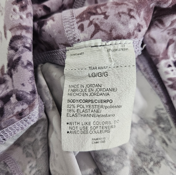 Under Armour purple full length leggings women's size Large - Picture 11 of 12